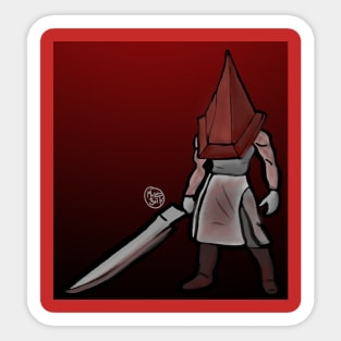 Pyramid head Sticker